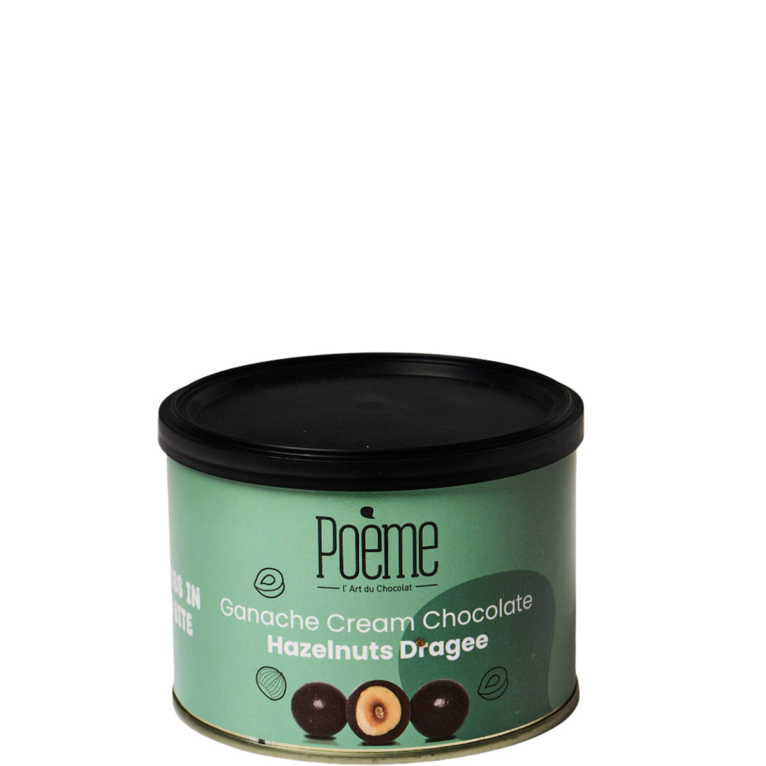 Ganache Cream Chocolate Hazelnuts Dragee