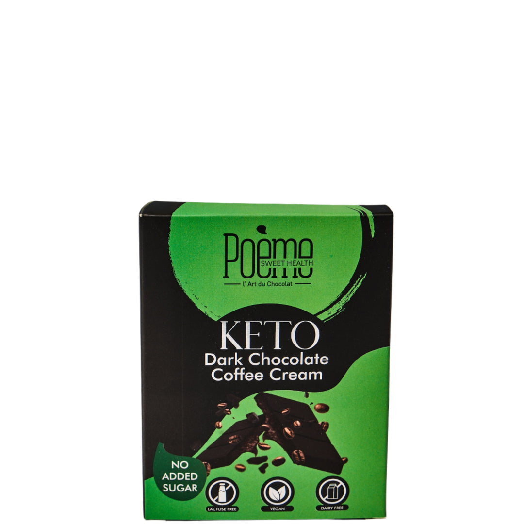 Keto Coffee Cream Dark Chocolate Bar