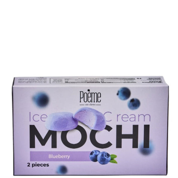 Blueberry Mochi Ice Cream