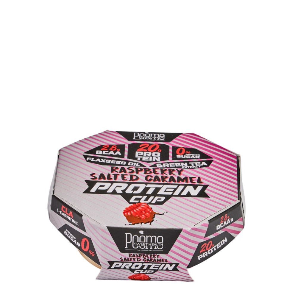 Raspberry Salted Caramel Protein Cup