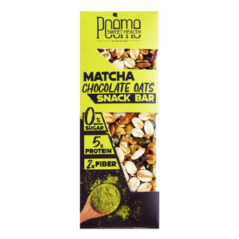 Matcha Chocolate Oats Snack Bar 38g