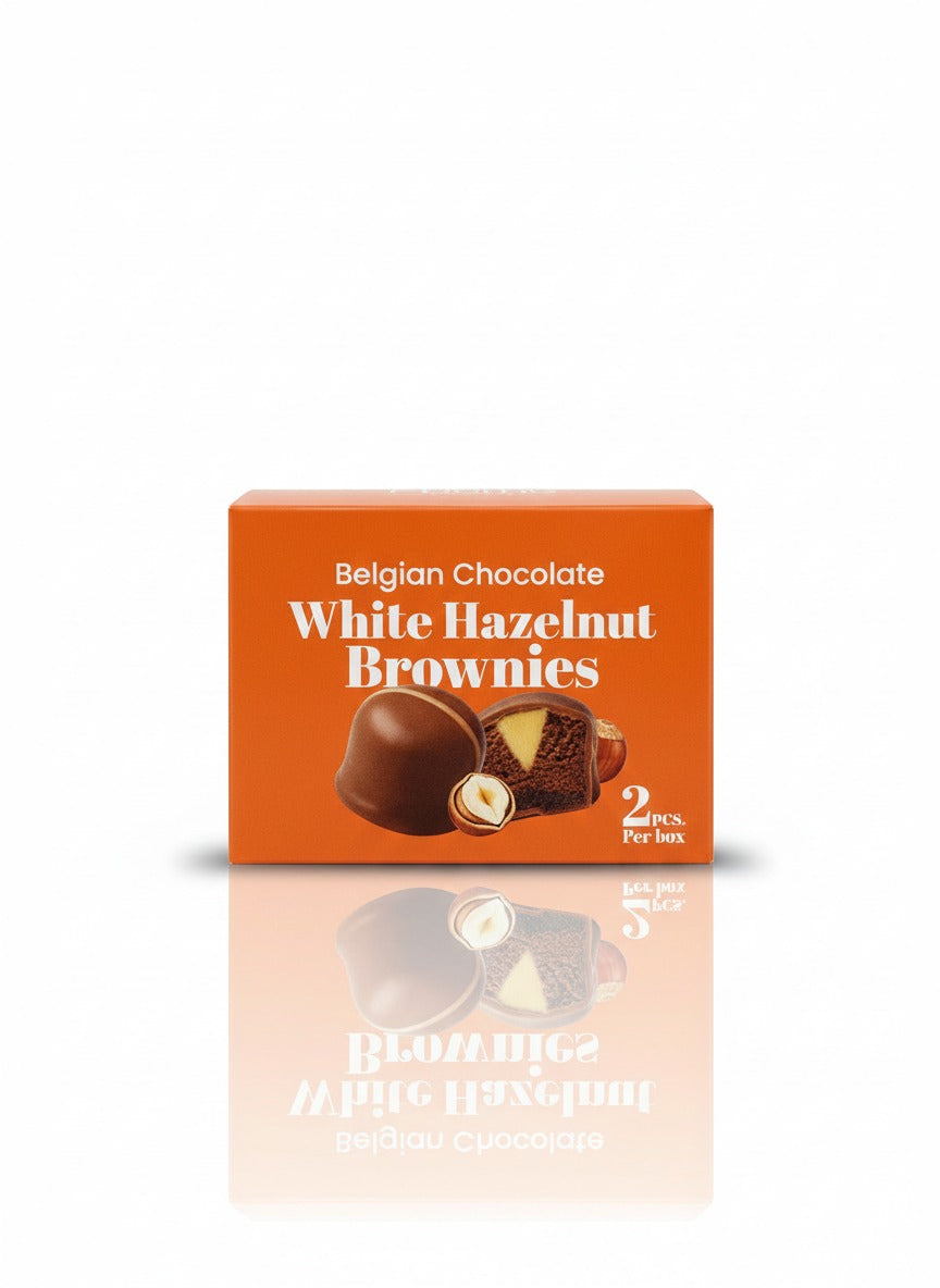 White Hazelnut Brownies