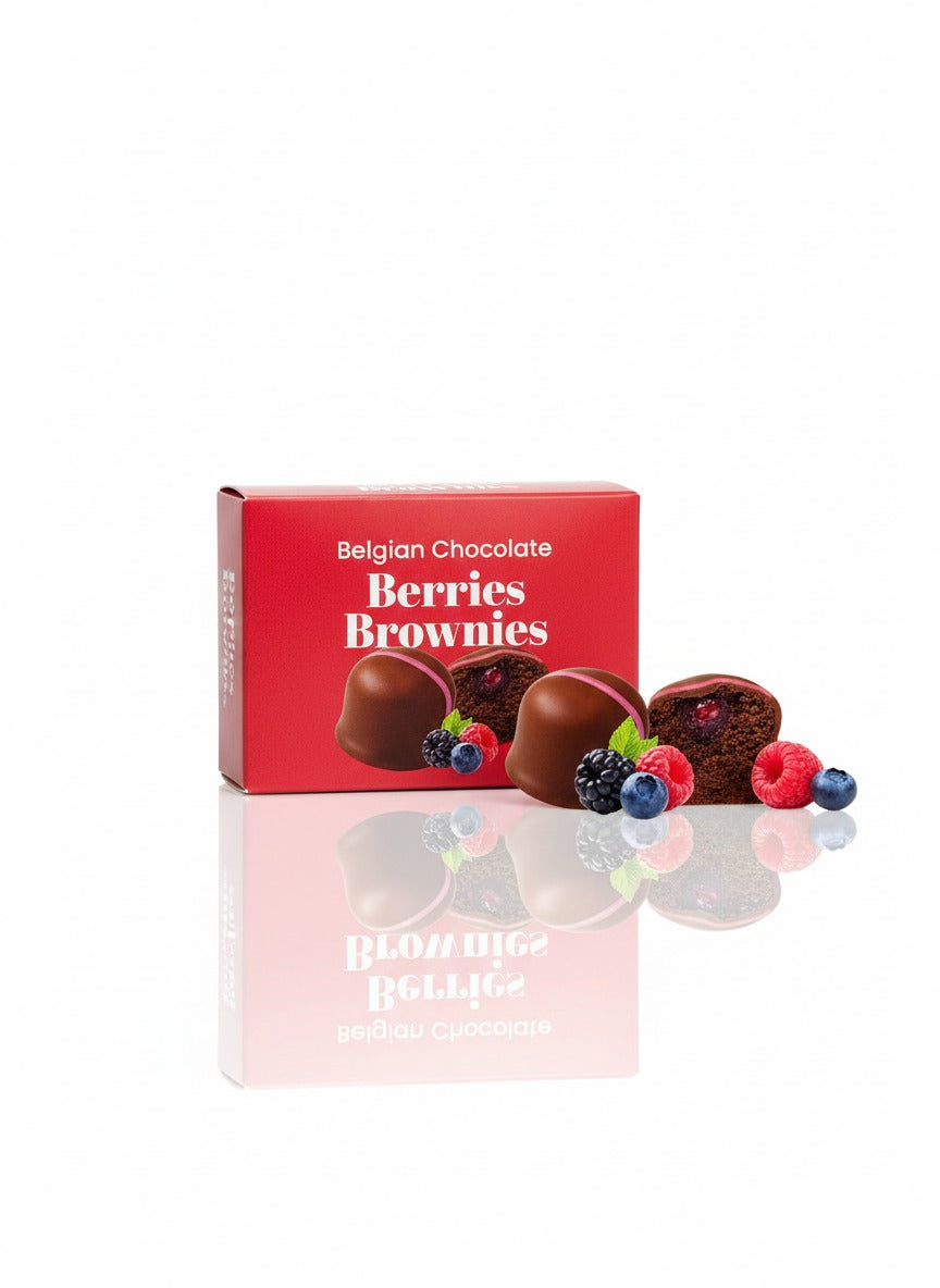 Berries Brownies