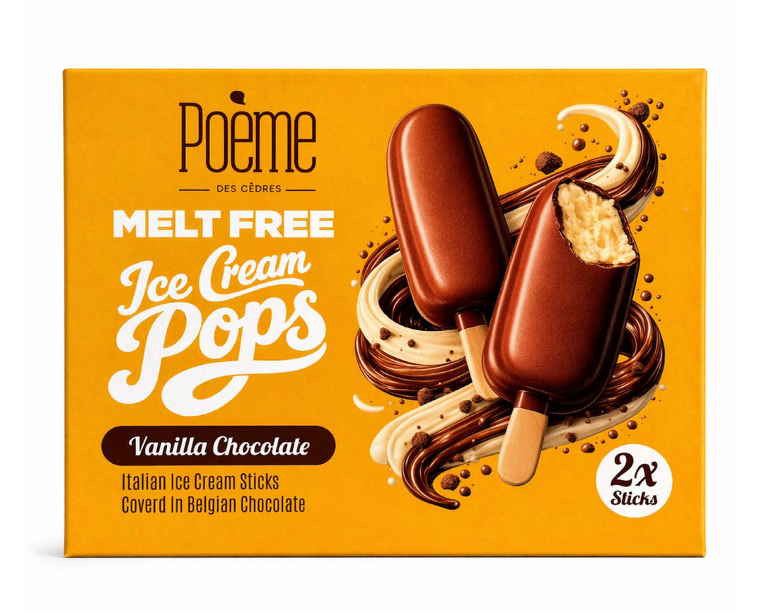 Ice Cream Pops Vanilla Chocolate