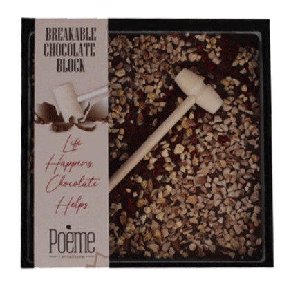 Breakable Chocolate Block 300g