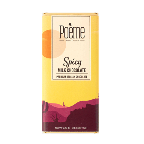 Spicy Milk Chocolate Bar 100g